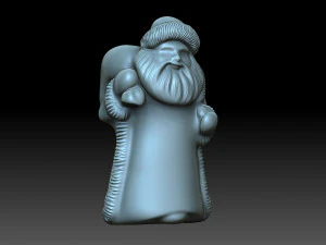 Santa Claus 3D Print Model