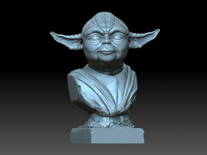 Yoda 3Dプリントモデル