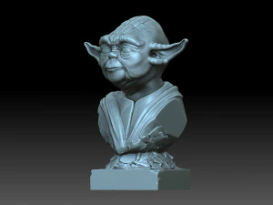 Yoda 3D Print Model