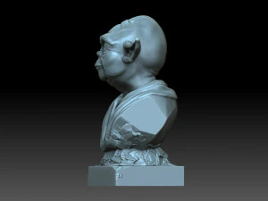 Yoda 3D Print Model