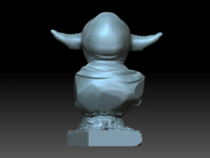 Yoda 3D-printmodel