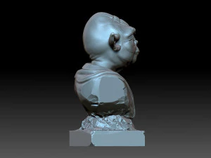 Yoda 3D Print Model