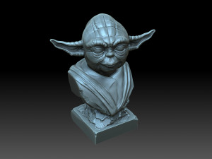 Yoda 3D-printmodel