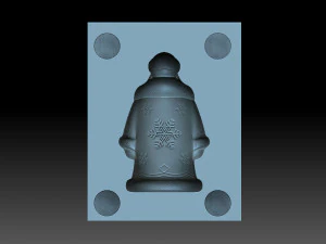 Santa Claus 3D Print Model