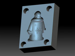 Santa Claus 3D Print Model