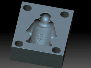 Santa Claus 3D Print Model