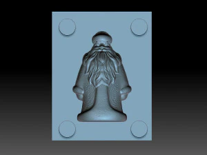 Santa Claus 3D Print Model