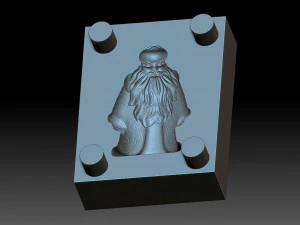 Santa Claus 3D Print Model