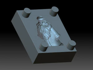 Santa Claus 3D Print Model