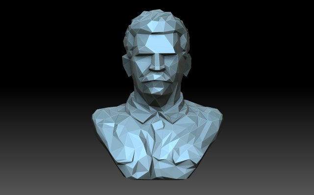 Stalin Model do druku 3D .c4d .max .obj .3ds .fbx .stl .blend