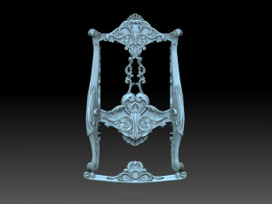 Childrens bed 3D Print Model