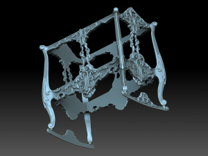 Childrens bed Modelo de Impressão 3D
