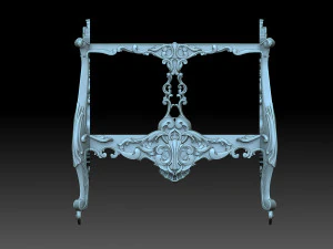 Childrens bed 3D Print Model