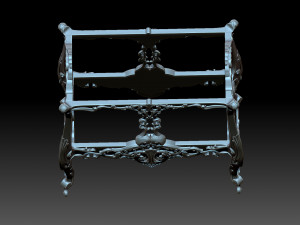 Childrens bed Modelo de Impressão 3D