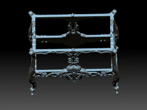 Childrens bed 3D Print Model