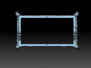 Childrens bed 3D Print Model