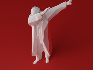 Lenin dab 3Dプリントモデル