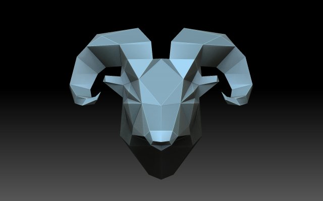 Bighorn 3D 打印模型 .c4d .max .obj .3ds .fbx .stl .blend 