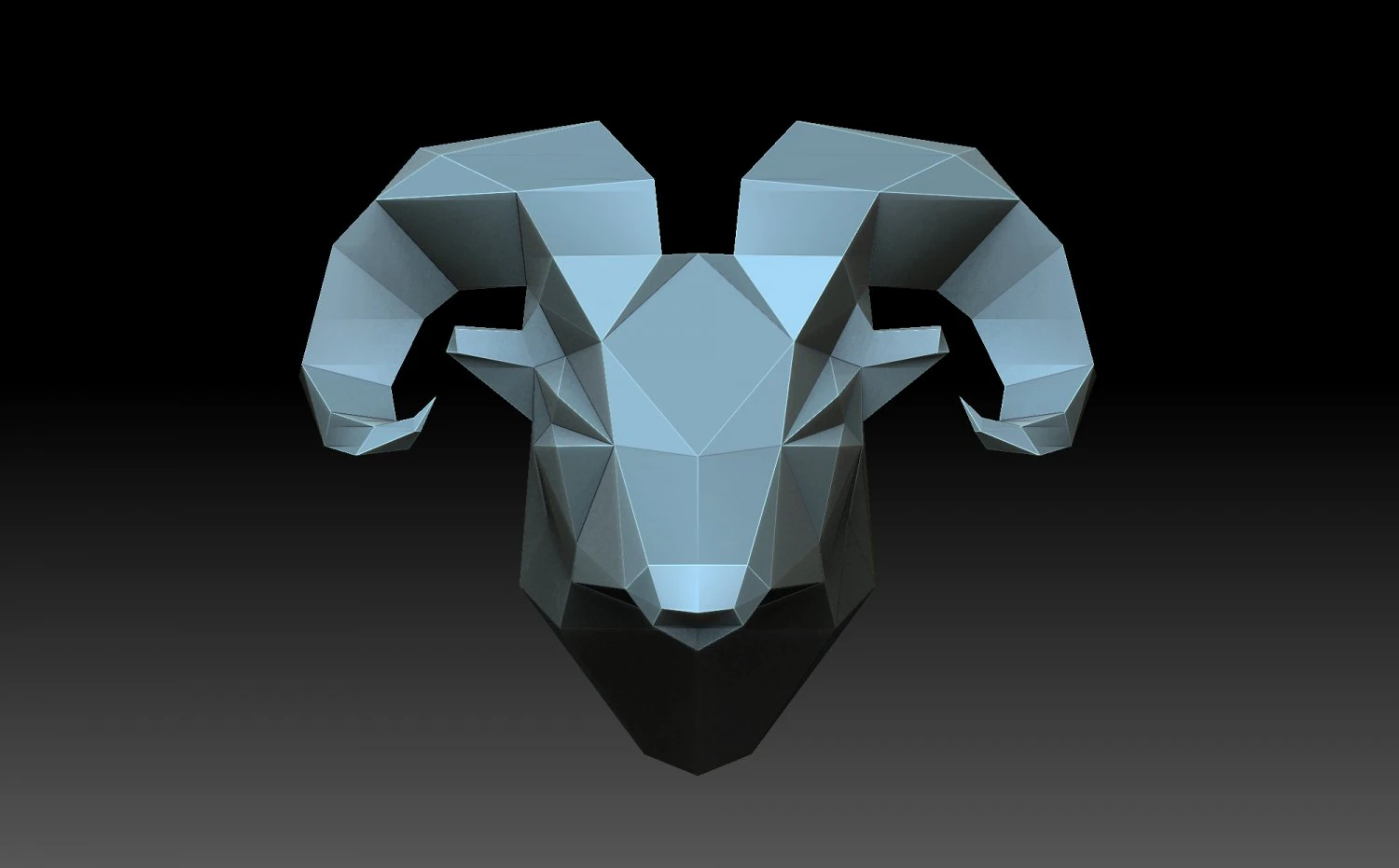 Bighorn 3D Print Model .c4d .max .obj .3ds .fbx .stl .blend