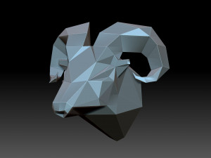Bighorn 3D 打印模型