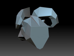Bighorn 3D 打印模型