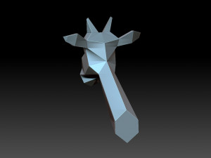 Giraffe Model Cetak 3D