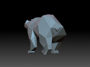 Polar Bear 3D-printmodel