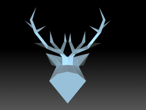 Deer 3D Print Model