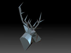 Deer 3D Print Model
