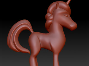 Unicorn 3D Baskı Modeli