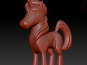 Unicorn 3D Baskı Modeli