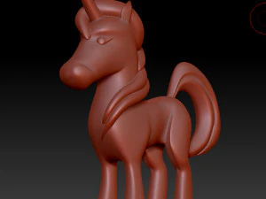 Unicorn 3D Print Model