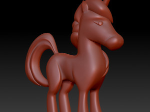 Unicorn 3D Baskı Modeli