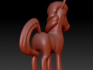 Unicorn 3D Baskı Modeli