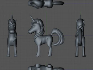 Unicorn 3D Print Model
