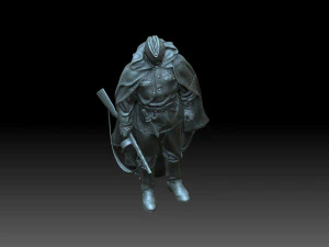 Soldier 3D Print Model