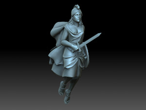 Galyunny figure 3Dプリントモデル