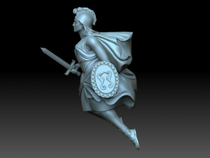 Galyunny figure 3D 프린트 모델