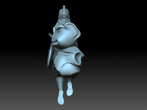 Galyunny figure 3D 프린트 모델