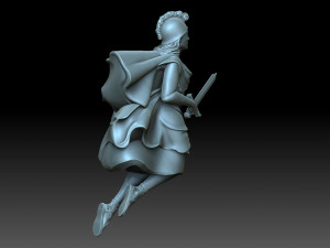 Galyunny figure 3D 프린트 모델