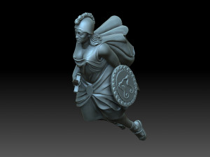 Galyunny figure 3D 프린트 모델