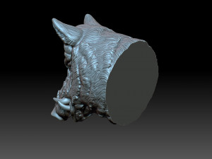 Boar head 3D Print Model
