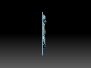Girl and fish 3D 打印模型
