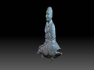 Fisherman 3D Print Model