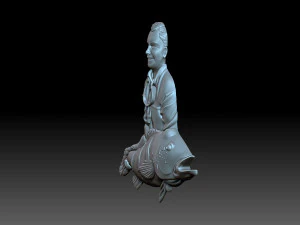 Fisherman 3D Print Model