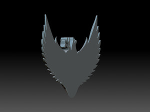 Wings and heart 3D Принт Модель