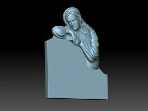 Tombstone 3D Print Model