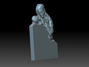 Tombstone 3D Print Model
