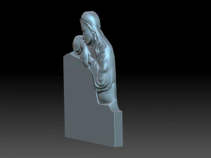 Tombstone 3D Print Model