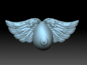 Chest and wings 3D Print Model